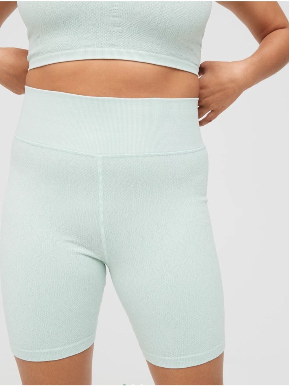 Aerie OFFLINE Seamless Floral 7" Bike Short